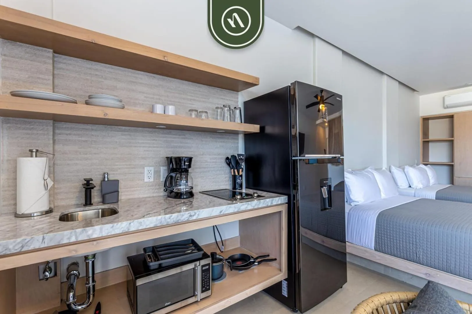 아파트 Amazing Studio - Terrace With The Marina View 카보산루카스